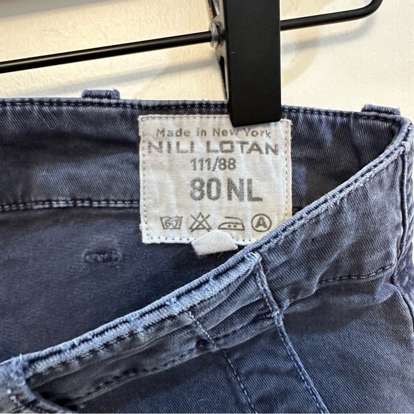 NILI LOTAN blue jogger French Military Pant Dark Navy! - Picture 7 of 14